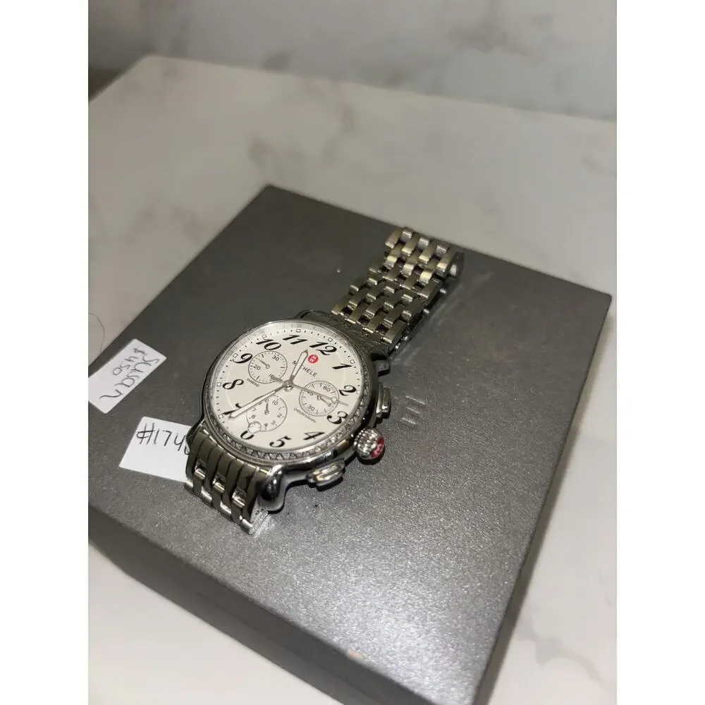 Michele Stainless Steel Watch - Excellent Condition